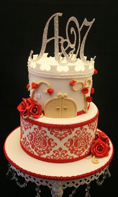 Classy Castle - Cake by cjsweettreats