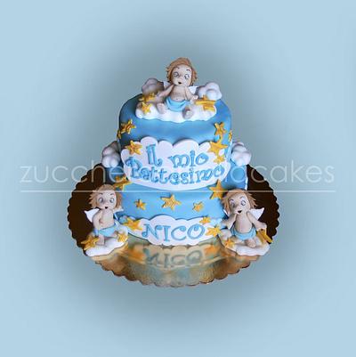 christening - Cake by Sara Luvarà - Zucchero a Palla Cakes