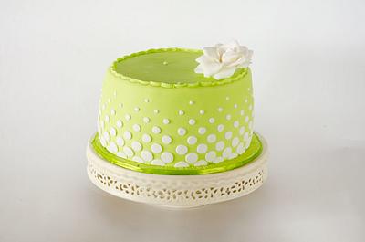 cake in green - Cake by Rositsa Lipovanska