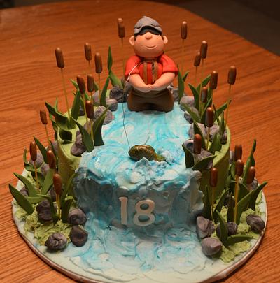 Fishin' in the Cattails - Cake by copperhead