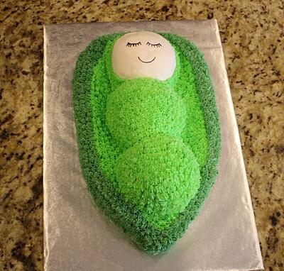 Baby pea pod - Cake by Lisa