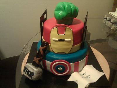 Avengers Cake - Cake by KAT