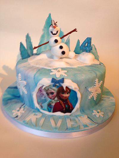 Frozen cake - Cake by Gaynor's Cake Creations