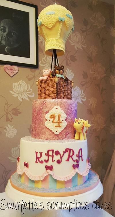 My little pony themed cake  - Cake by DDelev