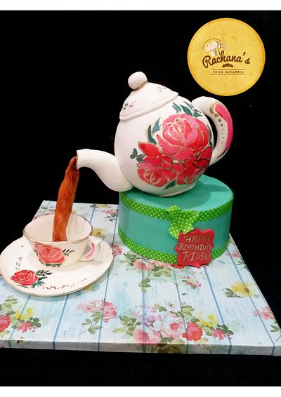Tea pot cake - Cake by Rachana