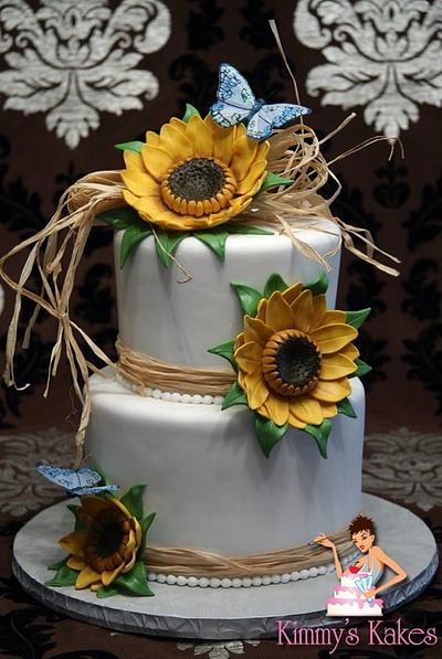 Harvest Wedding - Cake by Kimmy's Kakes