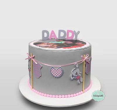 Happy Birthday DADDY - Cake by Dulcepastel.com
