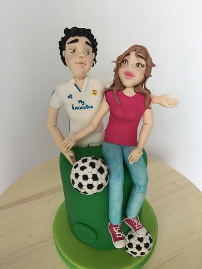 Football time - Cake by Cinta Barrera