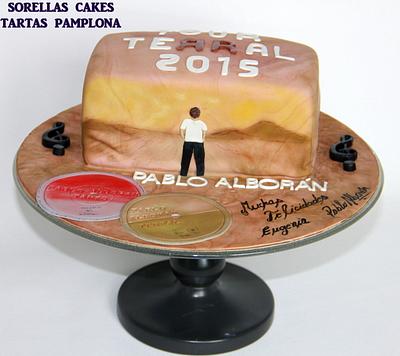 TARTA PABLO ALBORÁN - Cake by SORELLAS CAKES PAMPLONA 