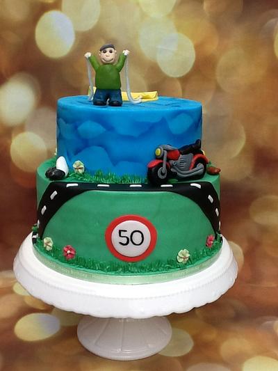 50 is THE new 40 - Cake by Eddy Mannak
