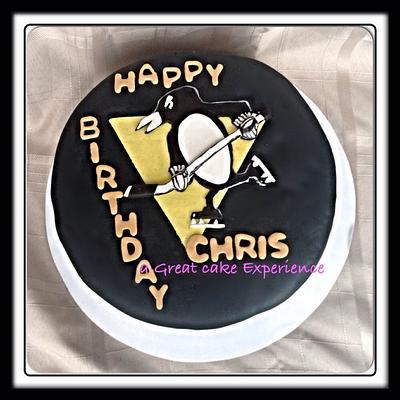 Pittsburgh penguins - Cake by Stephanie