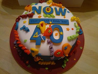 Kai's 40th cake - Cake by AWG Hobby Cakes