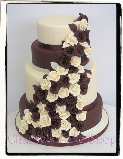 Chocolate Wedding Cake - Cake by Charlie Jacob-Gray