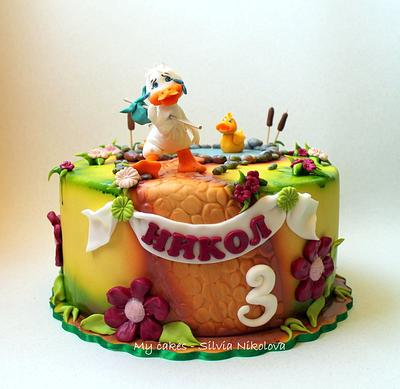 The Ugly Duckling Cake - Cake by marulka_s