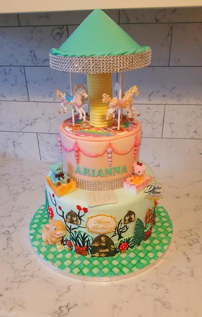 Carousel cake  - Cake by Dolce Alina