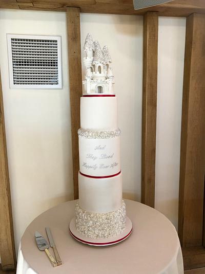 Happily ever after wedding cake - Cake by Maria-Louise Cakes