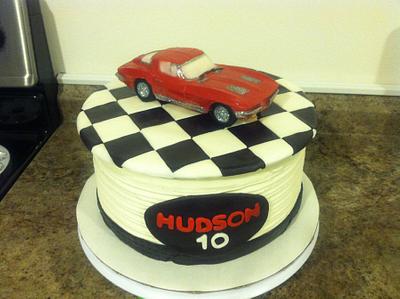 Chocolate car for 10 year old - Cake by Karen Seeley