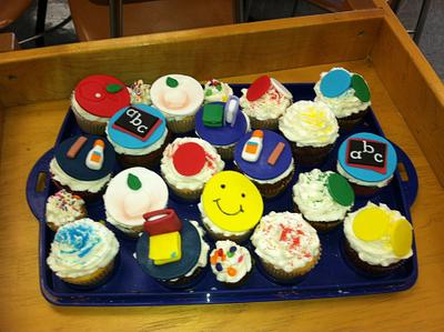 Back to School Cupcakes - Cake by Maureen