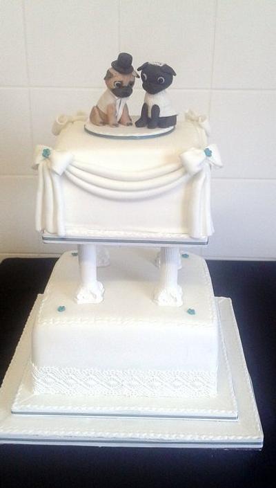 Wedding Cake - Cake by kimlinacakesandcraft