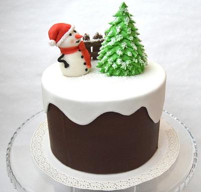 Christmas cake - Cake by m.o.n.i.č.k.a