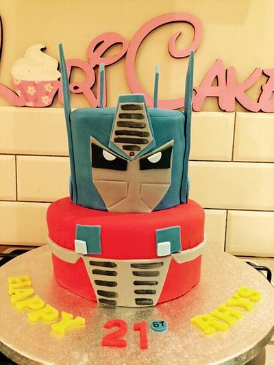 Transformers cake - Cake by Loricakes