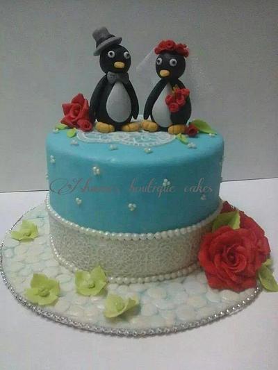 Cute Couples - Cake by Ashwini Tupe