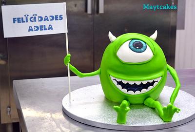 Mike Wazowski cake - Cake by Maytcakes