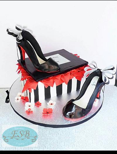 Louboutin shoe cake - Cake by ESB Creations