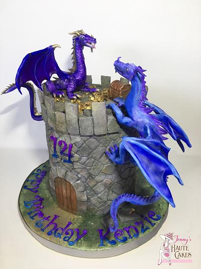 Dragon Treasure - Cake by Jenny Kennedy Jenny's Haute Cakes