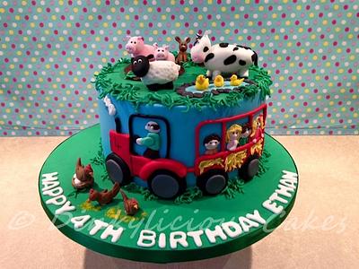 Farm Cake - Cake by Dinkylicious Cakes