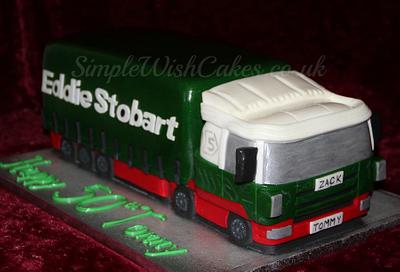 Eddie stobart Cake - Cake by Stef and Carla (Simple Wish Cakes)