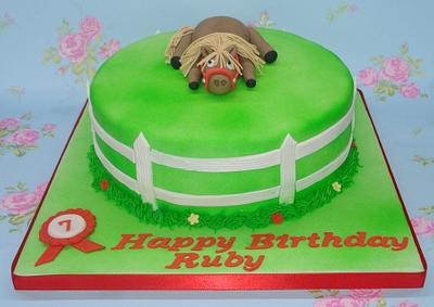 Thelwell pony cake - Cake by That Cake Lady
