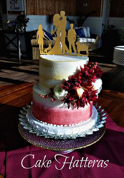Fall Wedding Cake - Cake by Donna Tokazowski- Cake Hatteras, Martinsburg WV