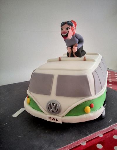 VW Bus Triathlete - Cake by Sugar Duckie (Maria McDonald)