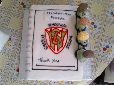 thank you cake - Cake by helenlouise