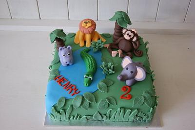 In the Jungle - Cake by Nadine Tyrrell