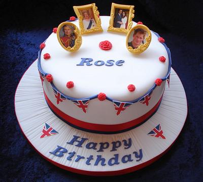 A fan of Royalty! - Cake by Alison Inglis