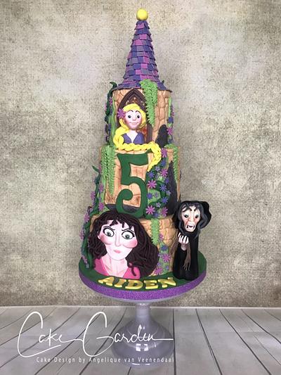 Rapunzel cake  - Cake by Cake Garden 
