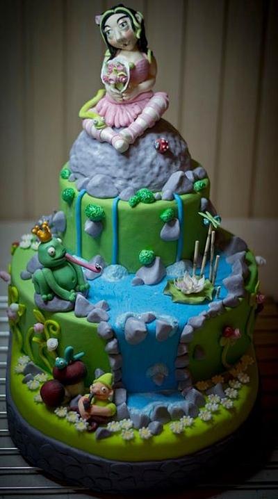 enchanted forest - Cake by cristinacakes