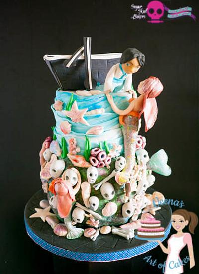 Jolly Sailor Bold - Sugar Skull Collaboration 2015 - Cake by Veenas Art of Cakes 