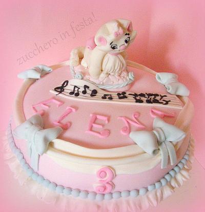 marie cake - the aristocats - Cake by Ginestra