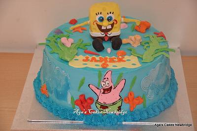 Spongebob - Cake by Agnieszka
