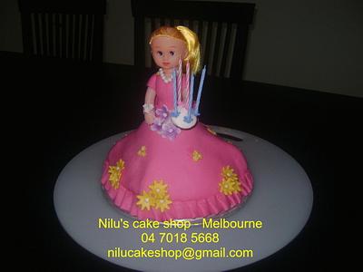 Barbie Doll Cake - Cake by Nilu's Cake Shop-Melbourne