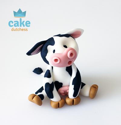Cute Little Cow - Cake by Etty