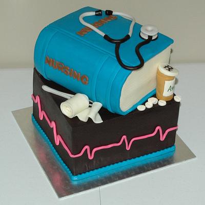 Nursing Graduation - Cake by Jill Brown
