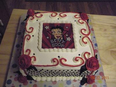 Betty Boop - Cake by Kim