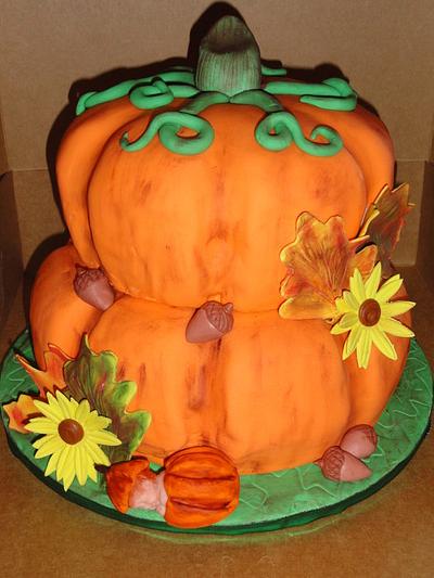 Fall Pumpkin - Cake by Leah