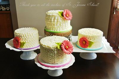 Teacher Appreciation 2013 - Cake by Tea Party Cakes