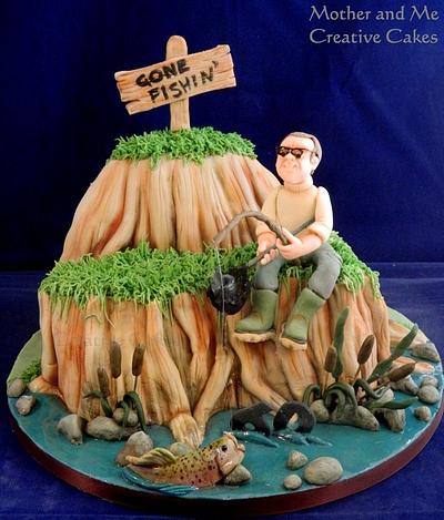 Gone Fishin' - Cake by Mother and Me Creative Cakes