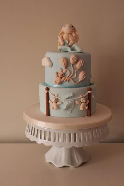 Jellycat bunny cake  - Cake by Tillymakes